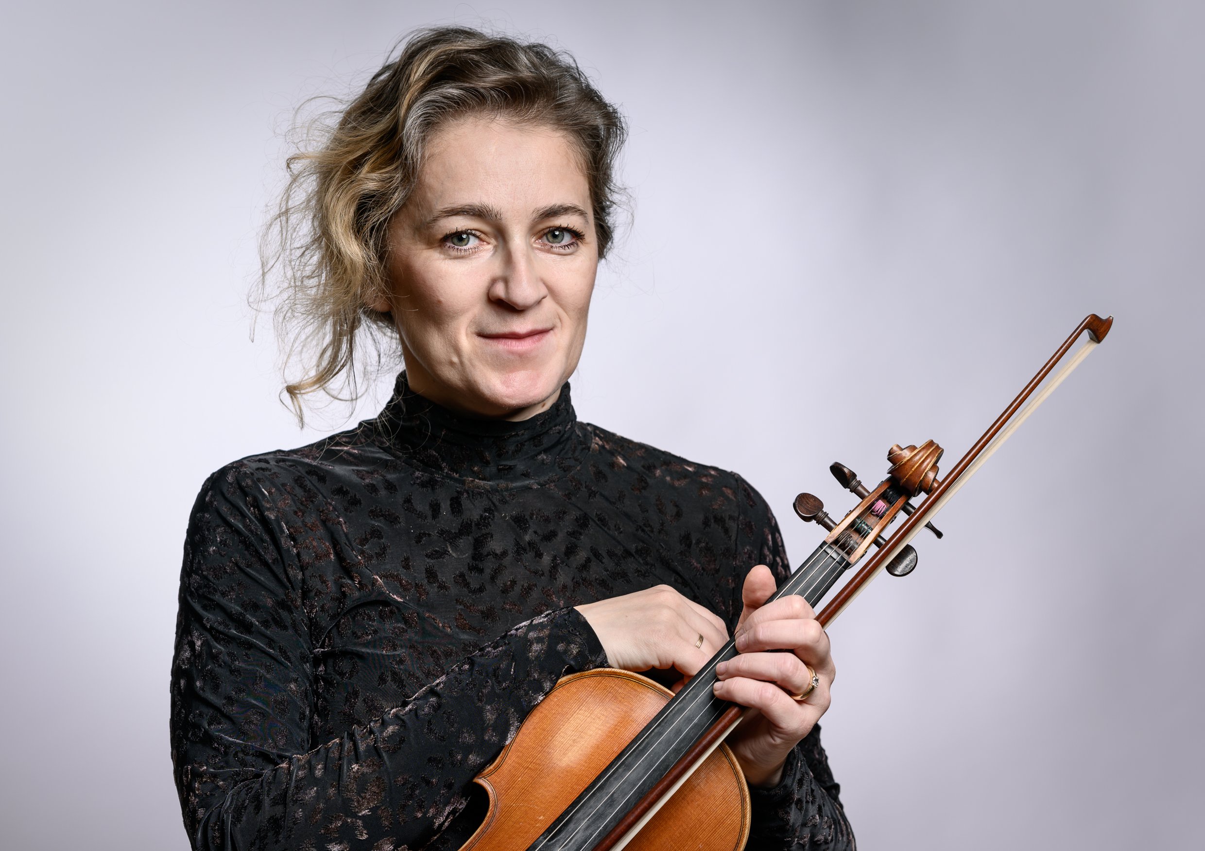 Maria Nowak-Walbrodt, Vorspielen der 1. Violinen, Neubrandenburger Philharmonie