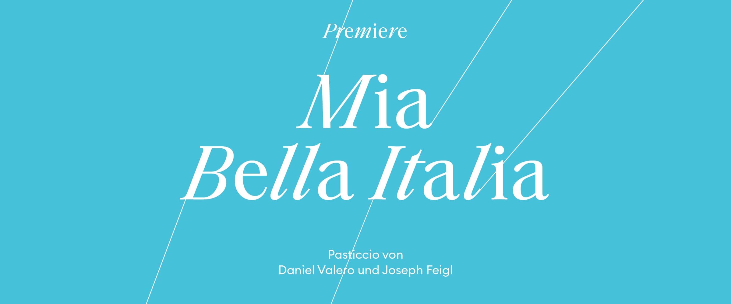 Mia Bella Italia - im Schauspielhaus Neubrandenburg