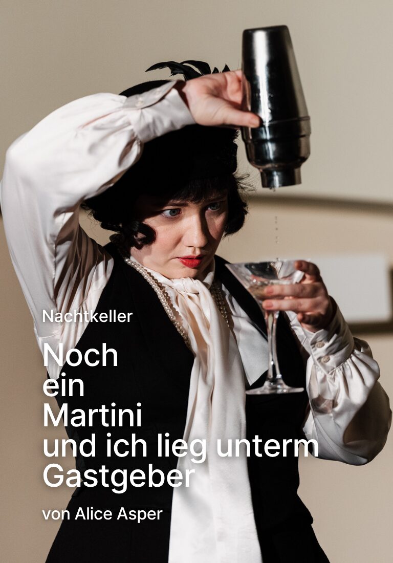 Noch ein Martini und ich lieg unterm Gastgeber
